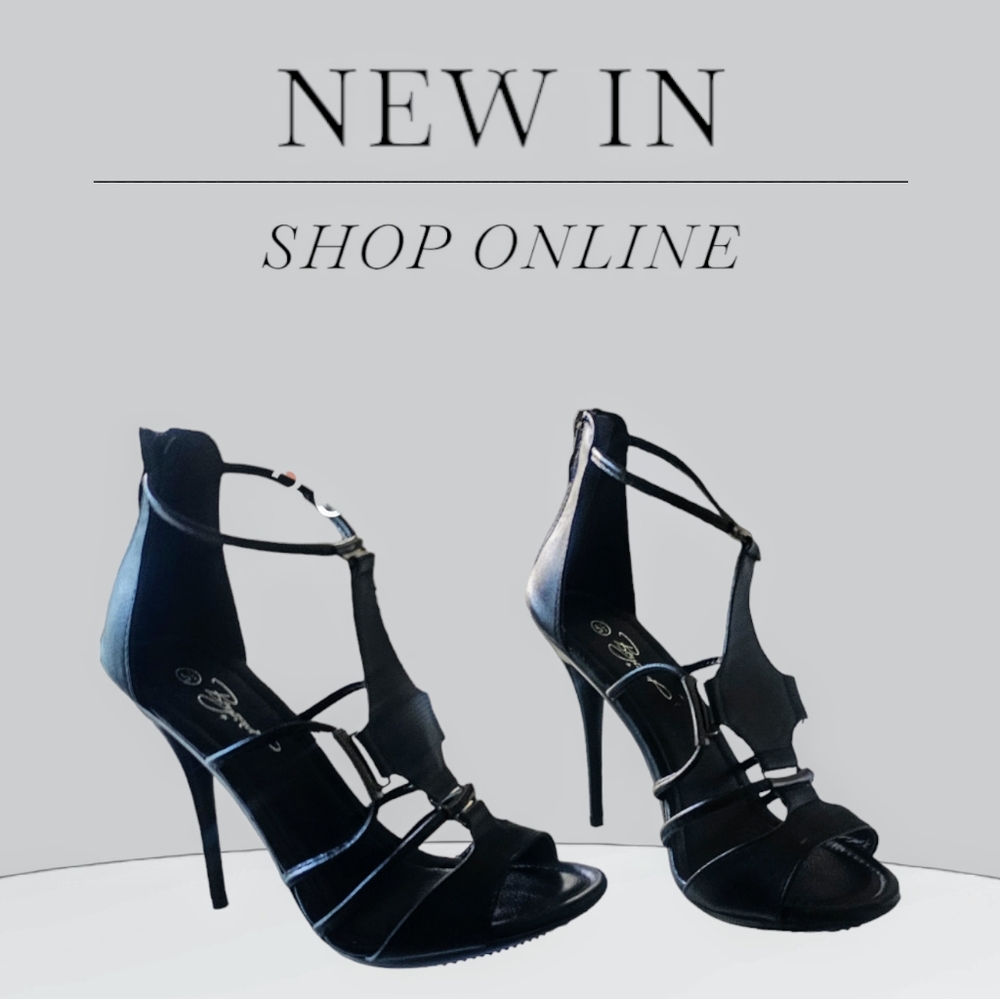 Elegant Black Stiletto Heels